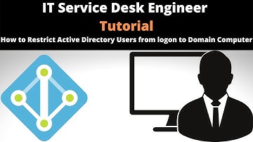Restrict active directory users to logon in a specific computer | Restrict users to Domain Servers