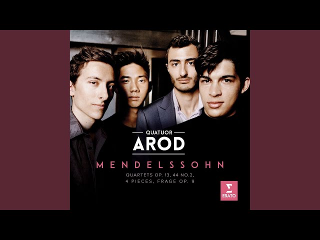 Mendelssohn - 4 Pièces pour Quatuor à cordes: (3) Capriccio : Quatuor Arod