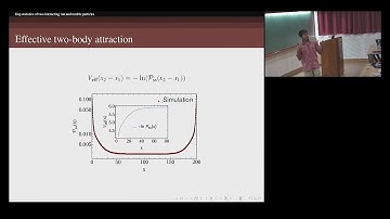 Gap statistics of two interacting run and tumble particles by Arghya Das