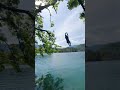 Massive FAIL swinging into the water!