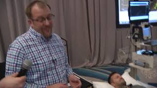 Live Demonstration Autonomic Function Tests Part 1: QSweat with Patient Jade (11 of 16)