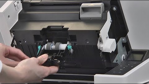 Panasonic KV-S2087 Roller Replacement Video
