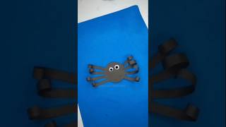 PAPER SPIDER 🕷️ #explore #papercraft #trending #viral #youtubeshorts #spiderman #diy #ytshorts