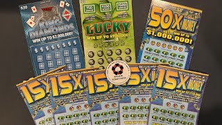 $55 mix of Georgia Lottery Scratch Off Tickets