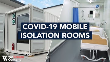 Canstruct Develops Portable Isolations Rooms in Response to COVID-19 Health Crisis