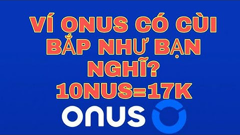 Pi network - Ví Onus là gì?có cần thiết hay không?