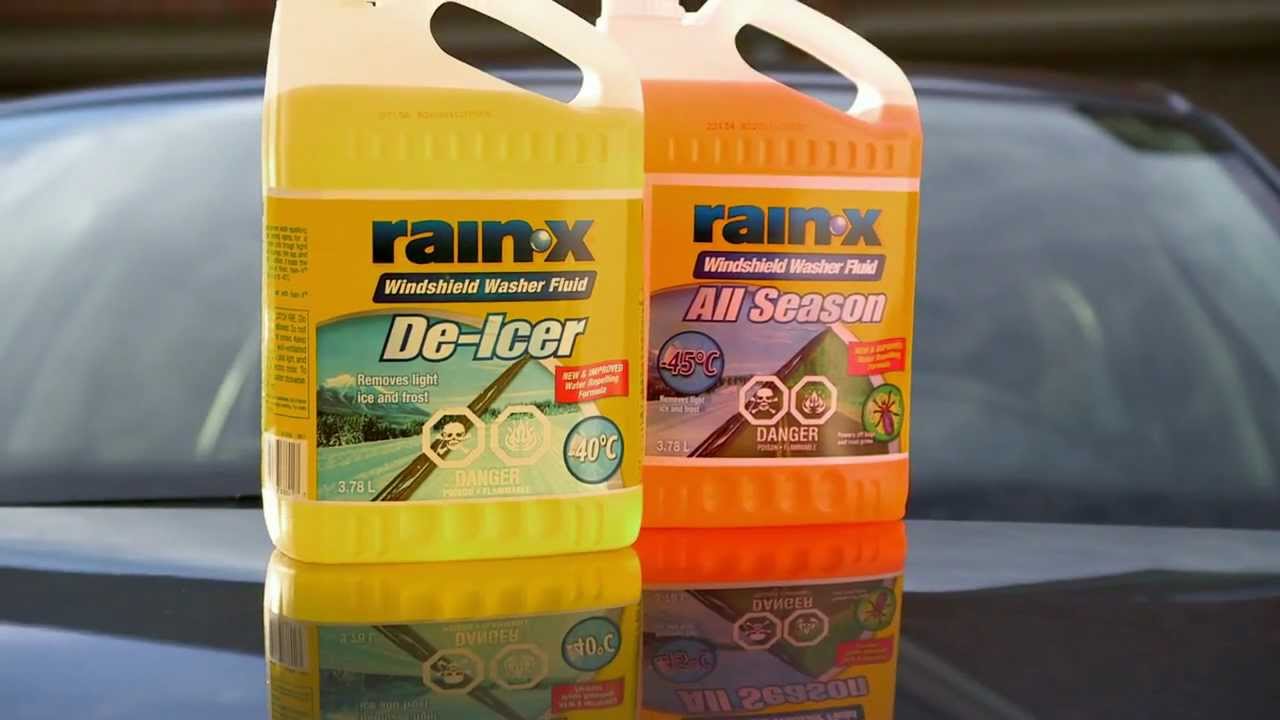 Rain-X ClearView - De-Icer Windshield Washer Fluid, -40°C, 3.78L