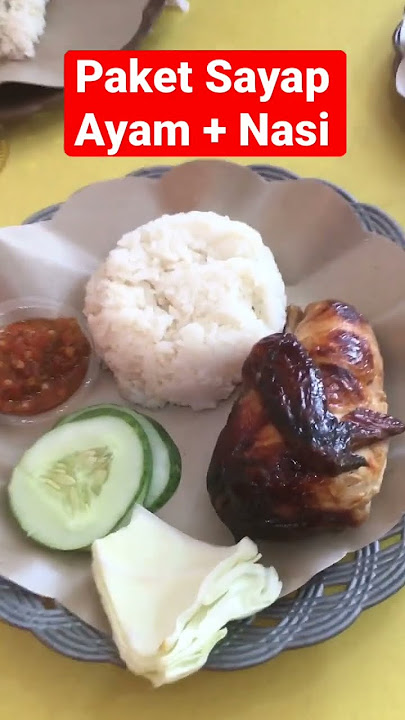 Ayam guling majoss paket sayap ayam plus nasi situ cilodong kota depok #ayamguling #ayampanggang