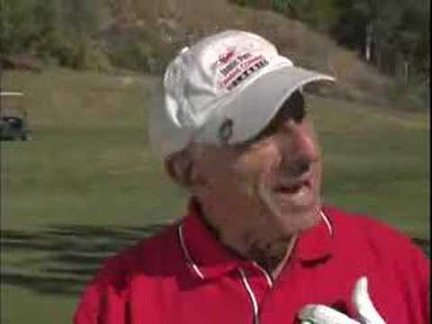 Jamie Farr and Alex Rocco at the golf course