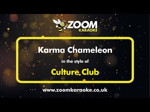 Culture Club - Karma Chameleon - Karaoke Version From Zoom Karaoke