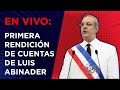 EN VIVO:  PRIMERA RENDICIÓN DE CUENTAS DE LUIS ABINADER