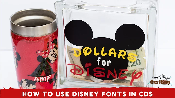 Create Magical Designs: Disney Fonts for Cricut Design Space