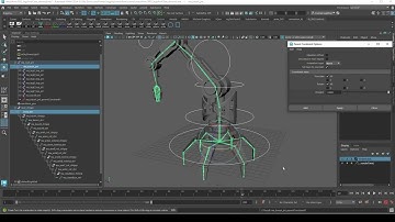 14 Constraints on Joints and Controls - Maya Mech Arm Rigging