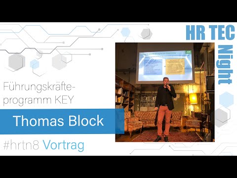 Thomas Block (AOK Baden-Württemberg) - Führungskräfteprogramm KEY || HR TEC Night