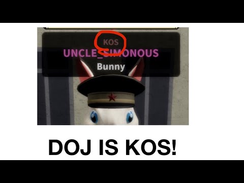 DoJ Is KOS Now! (Military Simulator) Roblox