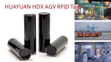 HUAYUAN HDX Automated Guided Vehicle AGV RFID Tags for Localization and Position Tracking