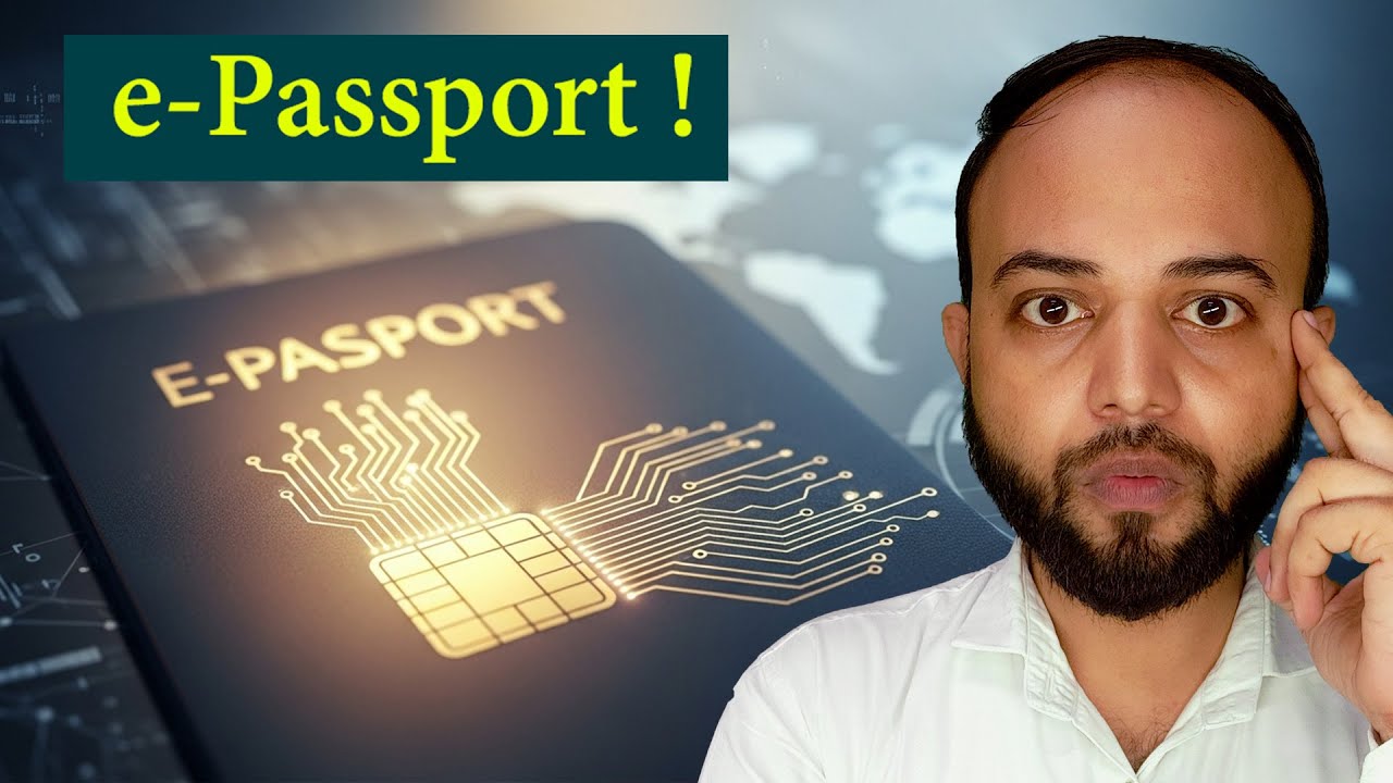 भारत का नया E-Passport 2025 🇮🇳 | Chip वाला Passport कैसे बनवाएं? | E-Passport India Full Process