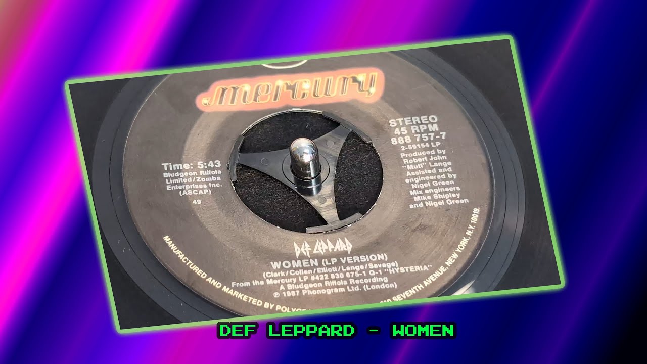 Def Leppard - Women (1987 7