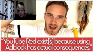 Pewdiepie and YouTube Red - Why Adverts Are Fucking Stupid