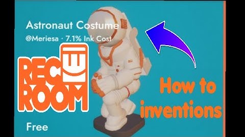 How get inventions in rec room. search, filter, buy, and spawn.