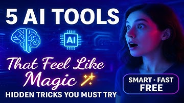 Top 5 CRAZY AI Tools You Won’t Believe Exist! 🤯🔥