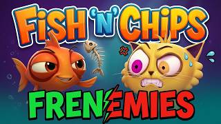 Can a Fish Outsmart a Cat? | Fish 'N Chips Full Cartoon Episode 1