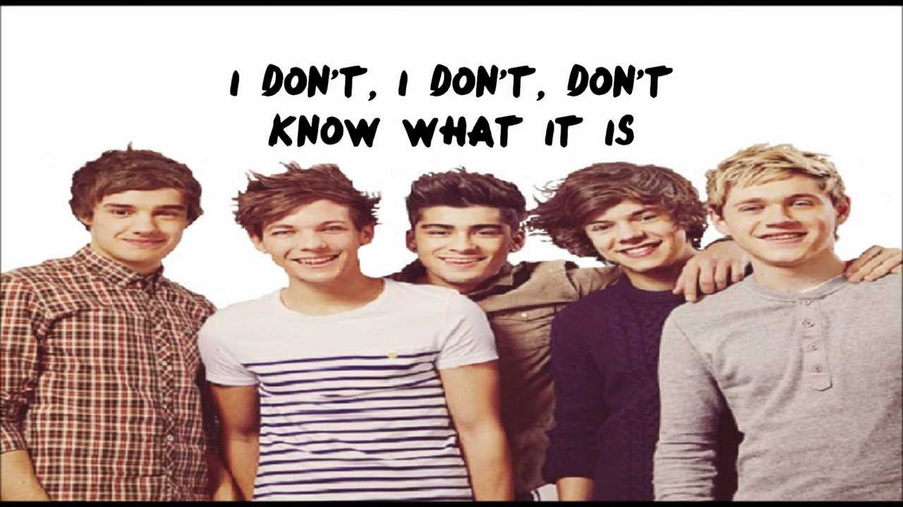 One Direction - One Thing (lyrics) - YouTube