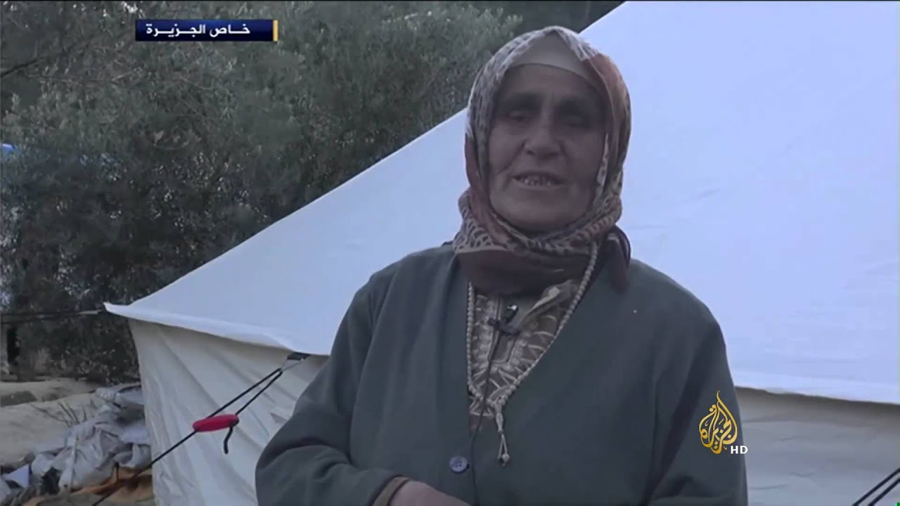 معاناة النازحين من جبل التركمان جراء الغارات الروسية