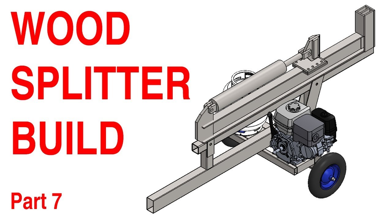 Wood Splitter Build - Part 7 of ? - YouTube