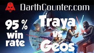 Traya vs GBA Geos SWGOH