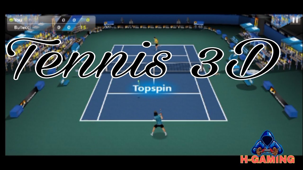 tennis 3d best video game YouTube