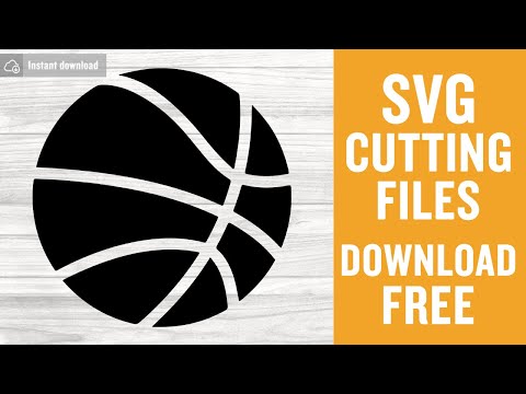 Basketball Svg Free Cut Files for Cricut Instant Download
