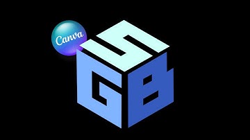 Canva Monogram Logo Tutorial | Cube Typography Art