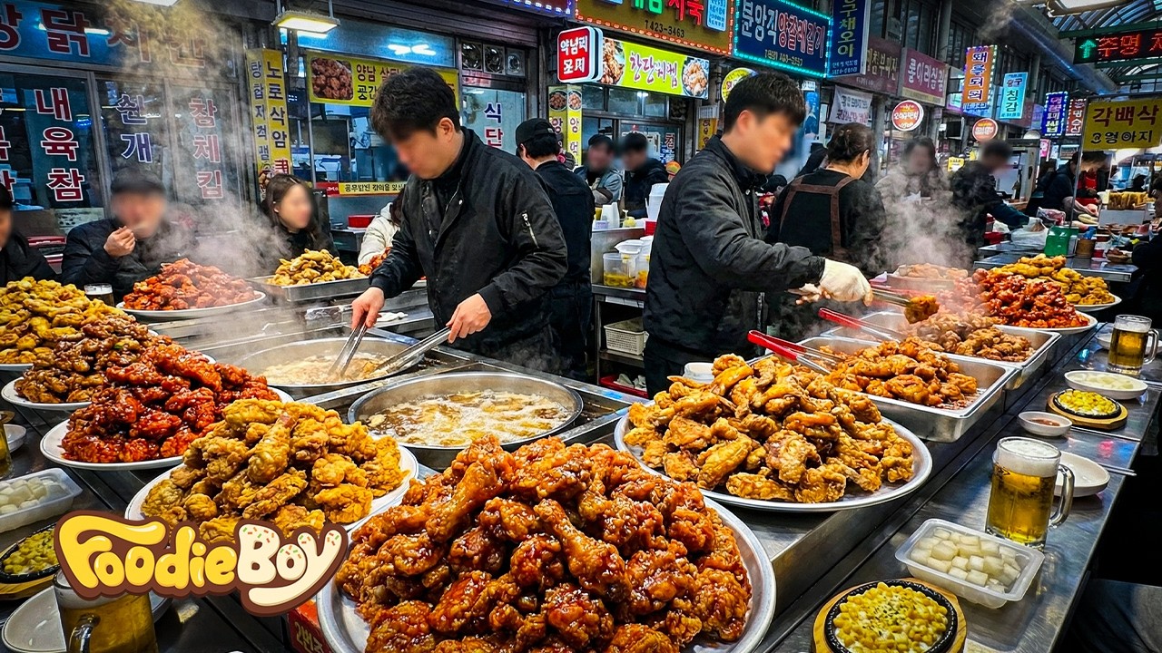 Популярные корейские блюда из курицы | Суп, жареная и приготовленная на гриле