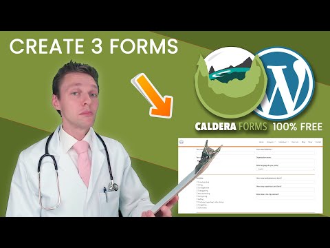 Caldera Forms Tutorial 2021 | Learn with the WPress Doctor ?‍?