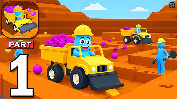 Boss Miner - Gameplay Walkthrough Part 1 - Dig Deep Mining Game (Android, iOS)