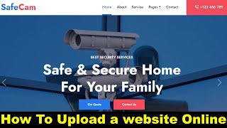 How to upload a website online on internet | Best web hosting | best Shared web hosting