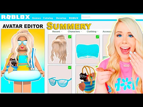 I CREATED A SUMMER ROBLOX ACCOUNT!