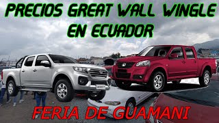 Precios Great Wall Wingle Usadas en Ecuador, ¿Camionetas chinas malas?(Aceite y Alcohol)