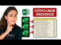 Cómo unir archivos usando Power Query