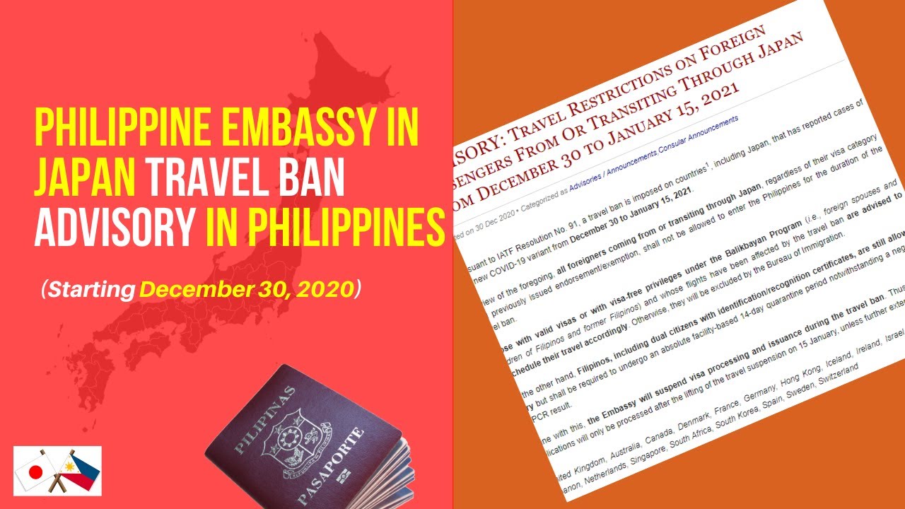 travel ban vs advisory