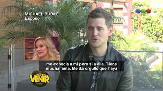 El tierno mensaje de Michael Bublé a Luisana Lopilato - Gracias Por Venir