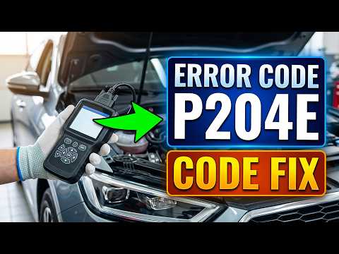 How To Fix P204E Code - Reductant Pressure Sensor Circuit Intermittent Troubleshooting