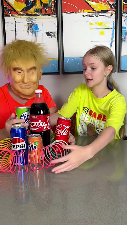 Candy Prank / Trump loves Coca Cola 😂 #shorts by Ospen4iki