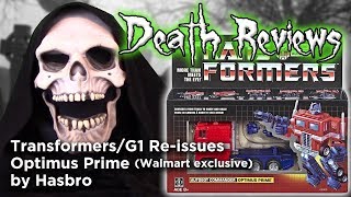 Death Reviews: Optimus Prime - G1 Re-issue - Walmart exclusive