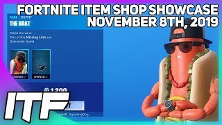 Fortnite Item Shop *NEW* THE BRAT SKIN! [November 8th, 2019] (Fortnite Battle Royale)