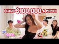 I earn 10000 a month from  be real ep 4