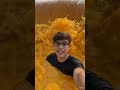 The Entire ocean of Mango Juice 🥭 😍 #indianfood