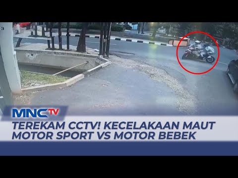 Kecelakaan Maut Sepeda Motor Sport Terekam CCTV di Semarang, Jateng #LintasiNewsSiang 27/03