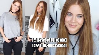 HUGE Missguided Haul & Try On | LION IN THE WILD